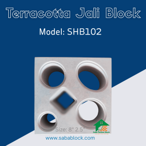 Terracotta Jali Block in rangpur saba hollow block